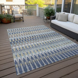 Machine Washable Indoor/ Outdoor Chantille Moroccan Boho Rug