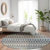 Machine Washable Indoor/ Outdoor Chantille Moroccan Boho Rug