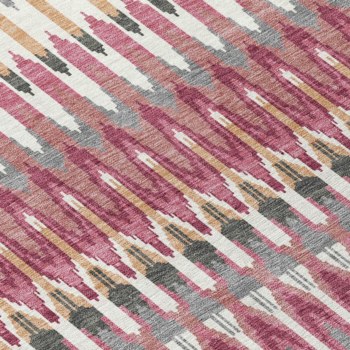 Machine Washable Indoor/ Outdoor Chantille Moroccan Boho Rug