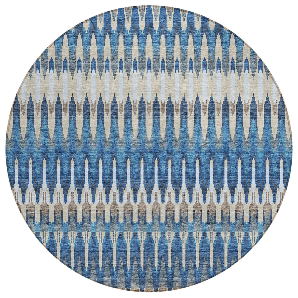 Machine Washable Indoor/ Outdoor Chantille Moroccan Boho Rug