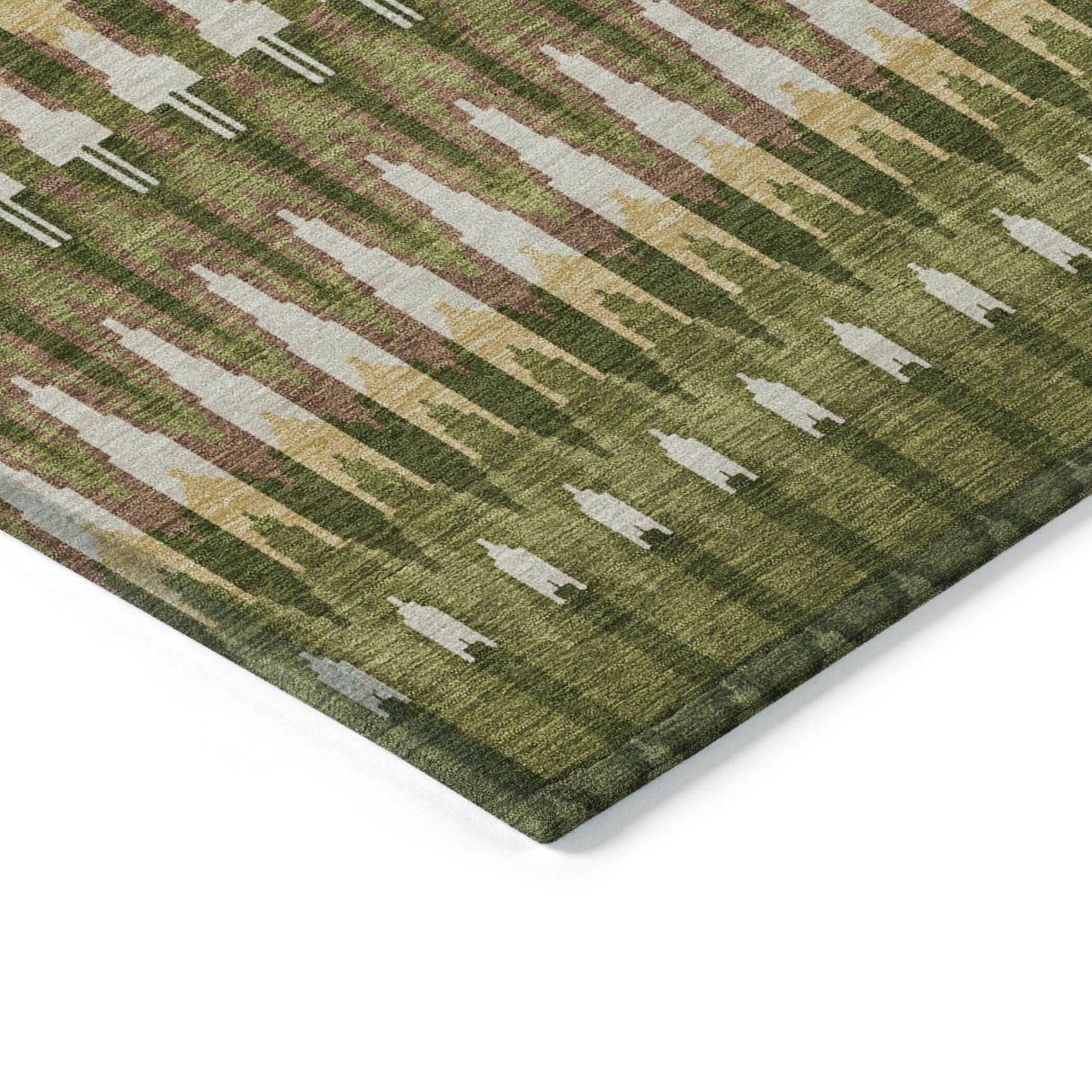Machine Washable Indoor/ Outdoor Chantille Moroccan Boho Rug