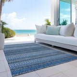 Machine Washable Indoor/ Outdoor Chantille Moroccan Boho Rug