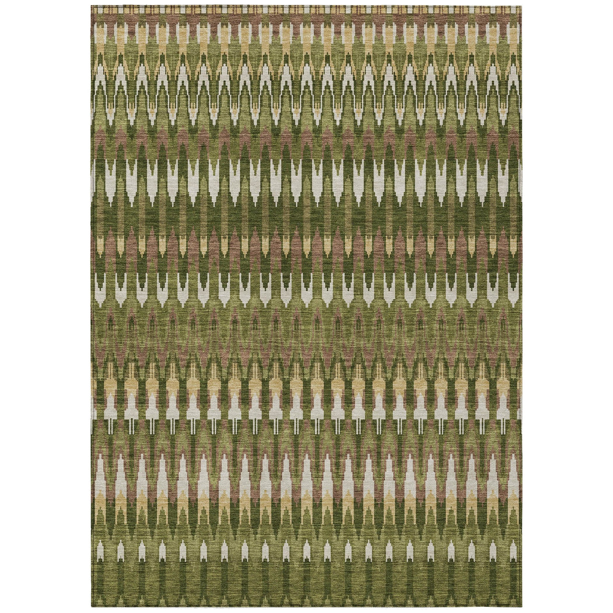 Machine Washable Indoor/ Outdoor Chantille Moroccan Boho Rug