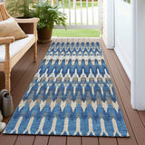 Machine Washable Indoor/ Outdoor Chantille Moroccan Boho Rug