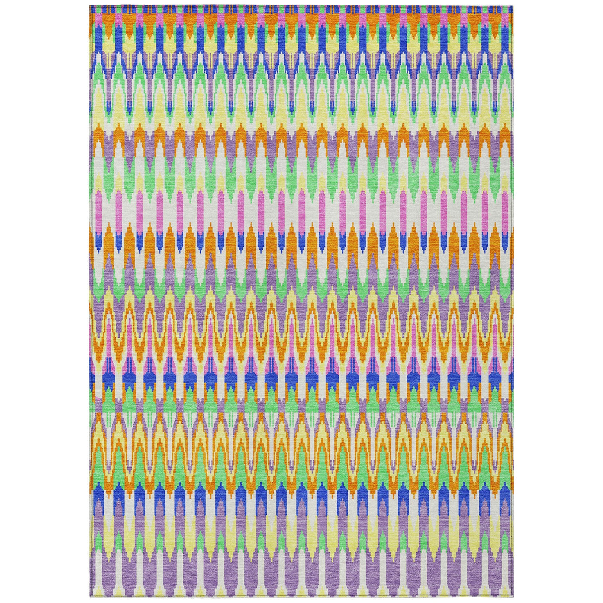 Machine Washable Indoor/ Outdoor Chantille Moroccan Boho Rug