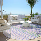 Machine Washable Indoor/ Outdoor Chantille Moroccan Boho Rug