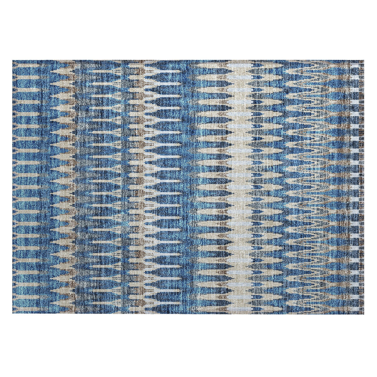 Machine Washable Indoor/ Outdoor Chantille Moroccan Boho Rug