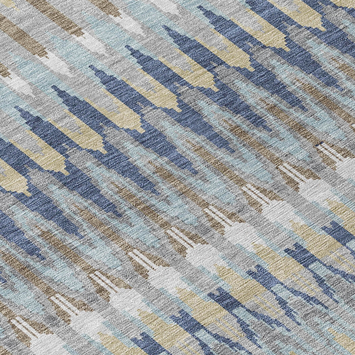 Machine Washable Indoor/ Outdoor Chantille Moroccan Boho Rug