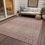 Machine Washable Indoor/ Outdoor Chantille Morrocan Boho Rug