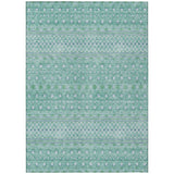 Machine Washable Indoor/ Outdoor Chantille Morrocan Boho Rug