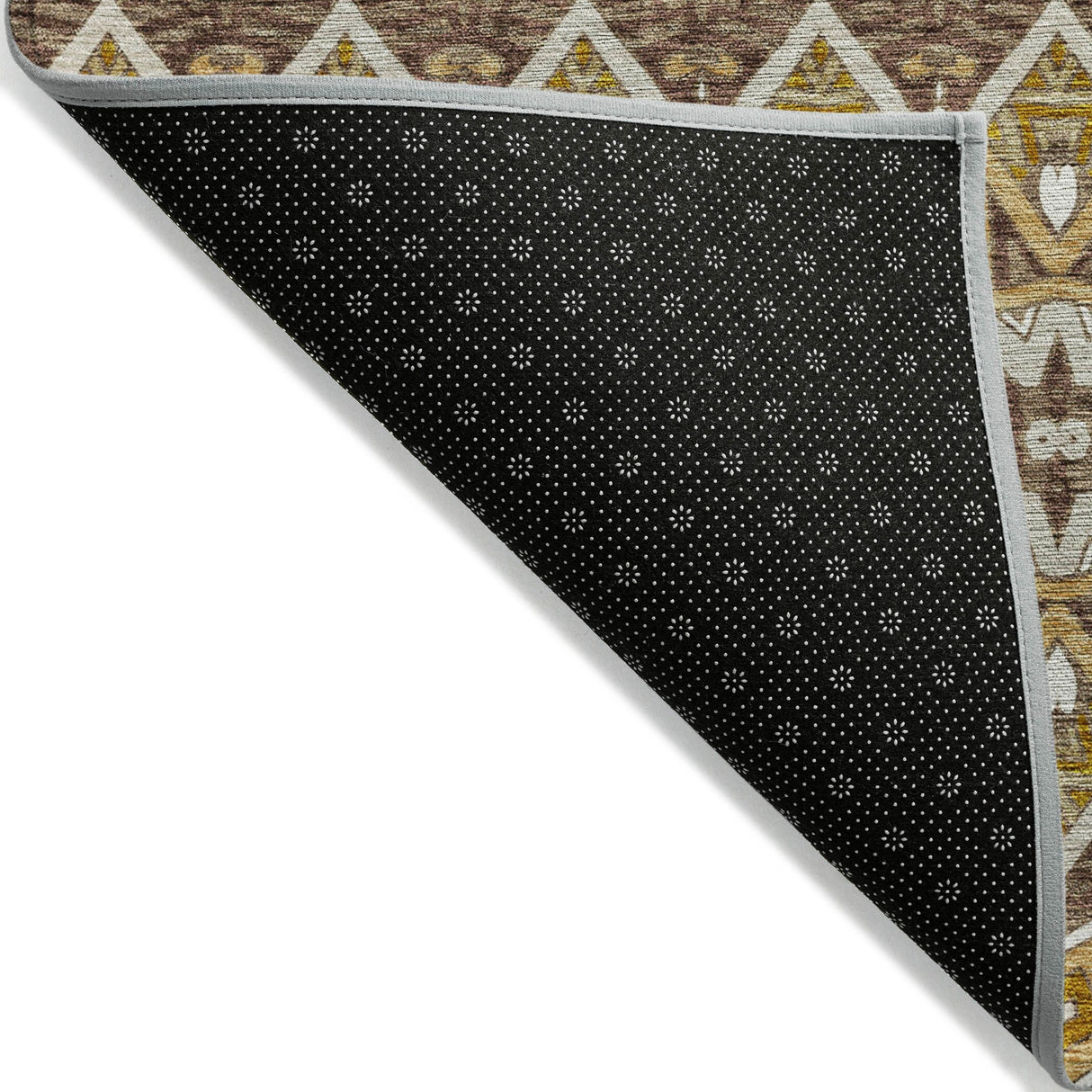 Machine Washable Indoor/ Outdoor Chantille Mosaic Global Rug