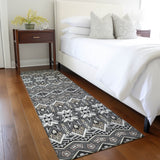 Machine Washable Indoor/ Outdoor Chantille Mosaic Global Rug