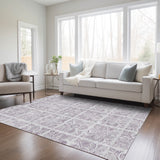 Machine Washable Indoor/ Outdoor Chantille Mosaic Rug