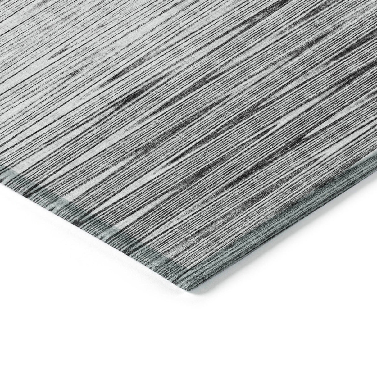 Machine Washable Indoor/ Outdoor Chantille Ombre Stripes Rug