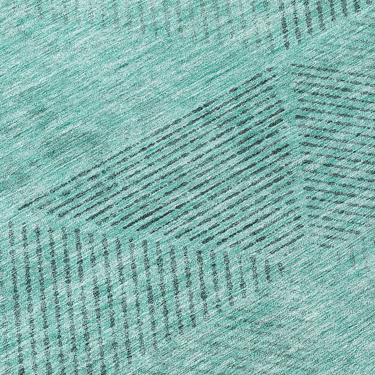 Machine Washable Indoor/ Outdoor Chantille Prism Contemporary Rug