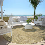 Machine Washable Indoor/ Outdoor Chantille Prism Contemporary Rug