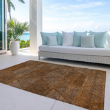 Machine Washable Indoor/ Outdoor Chantille Prism Contemporary Rug