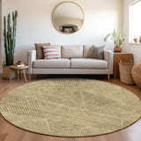 Machine Washable Indoor/ Outdoor Chantille Prism Contemporary Rug