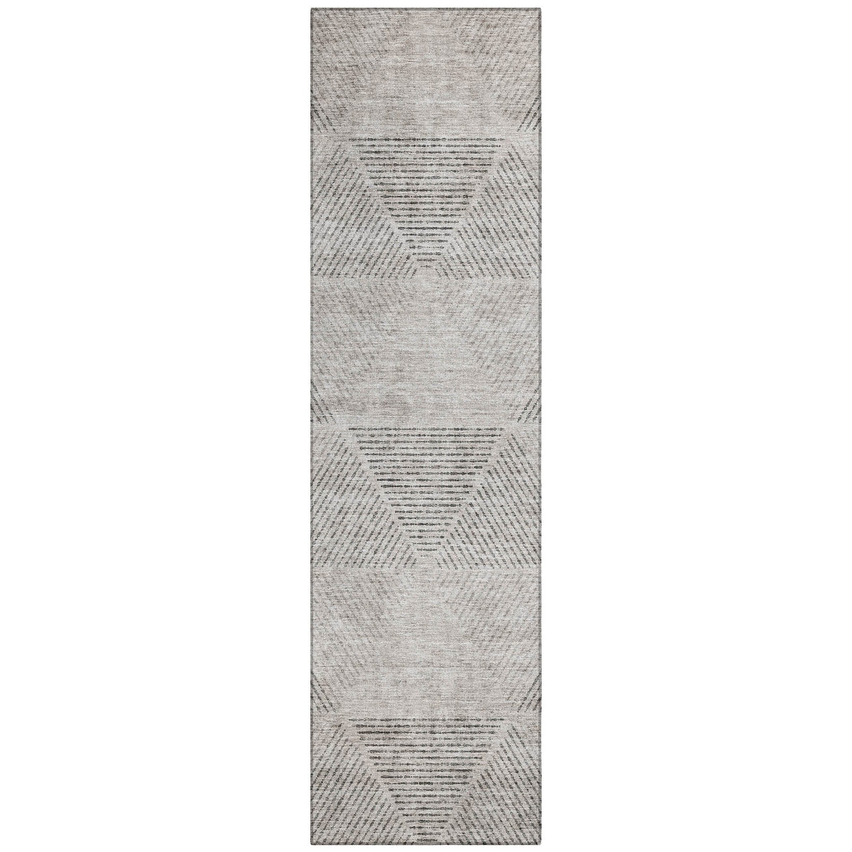 Machine Washable Indoor/ Outdoor Chantille Prism Contemporary Rug