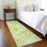 Machine Washable Indoor/ Outdoor Abstract Solid Chantille Rug