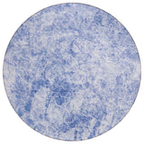 Machine Washable Indoor/ Outdoor Abstract Solid Chantille Rug
