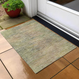 Machine Washable Indoor/ Outdoor Chantille Solid Ombre Rug