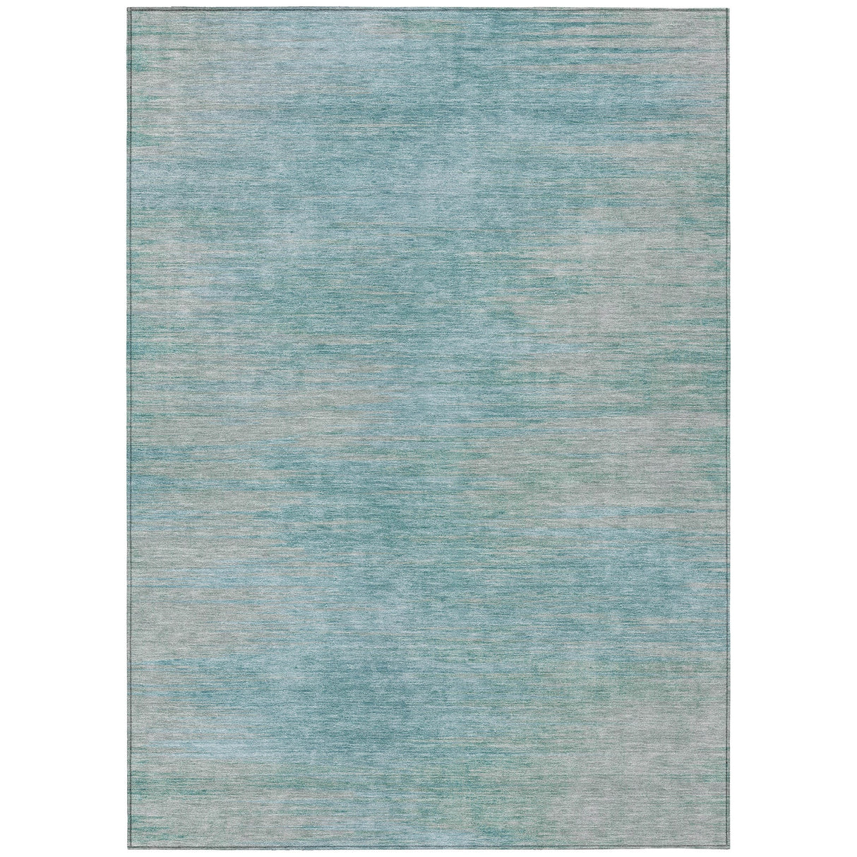 Machine Washable Indoor/ Outdoor Chantille Solid Ombre Rug