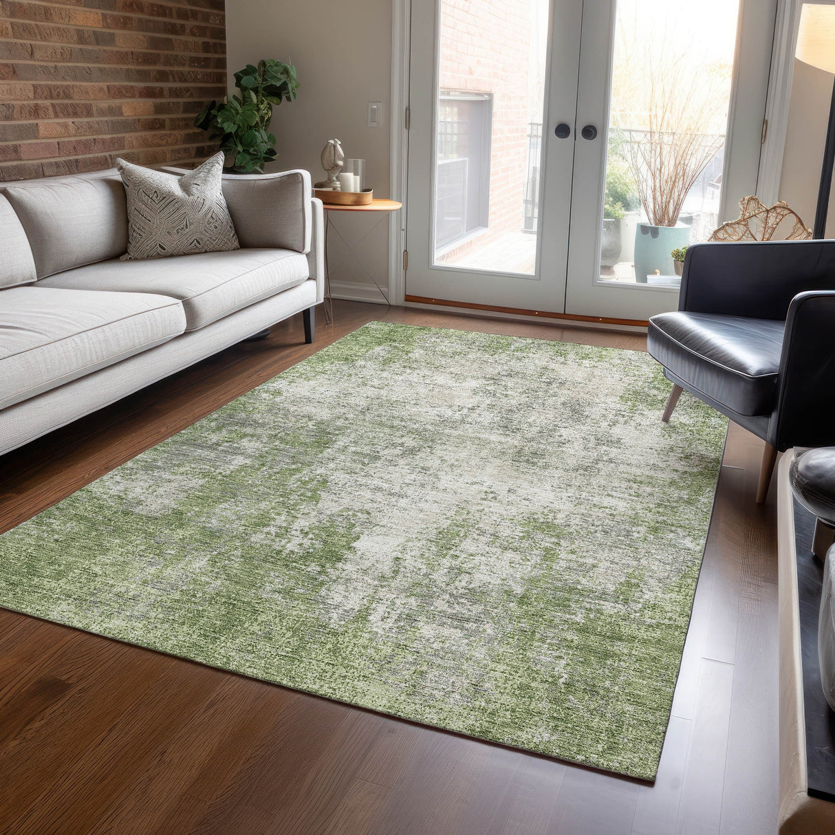 Machine Washable Indoor/ Outdoor Chantille Rug