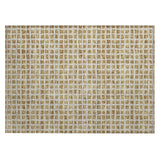 Machine Washable Indoor/ Outdoor Chantille Squares Rug