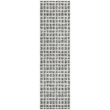 Machine Washable Indoor/ Outdoor Chantille Squares Rug