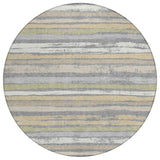 Machine Washable Indoor/ Outdoor Chantille Stripe Rug