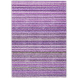 Machine Washable Indoor/ Outdoor Chantille Stripes Rug