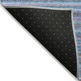 Machine Washable Indoor/ Outdoor Chantille Stripes Rug