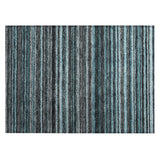 Machine Washable Indoor/ Outdoor Chantille Stripes Rug