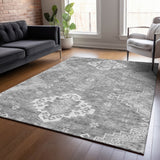 Machine Washable Indoor/ Outdoor Chantille Traditional Boho Rug