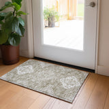 Machine Washable Indoor/ Outdoor Chantille Traditional Boho Rug