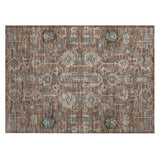 Machine Washable Indoor/ Outdoor Chantille Traditional Boho Rug