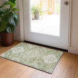 Machine Washable Indoor/ Outdoor Chantille Traditional Boho Rug