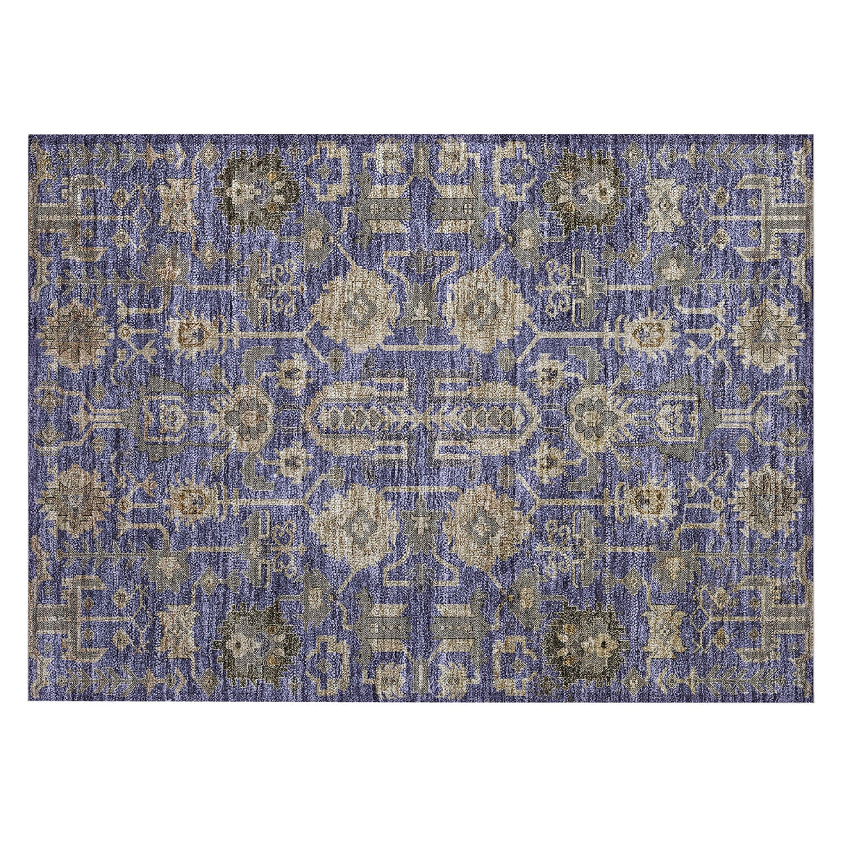 Machine Washable Indoor/ Outdoor Chantille Traditional Boho Rug