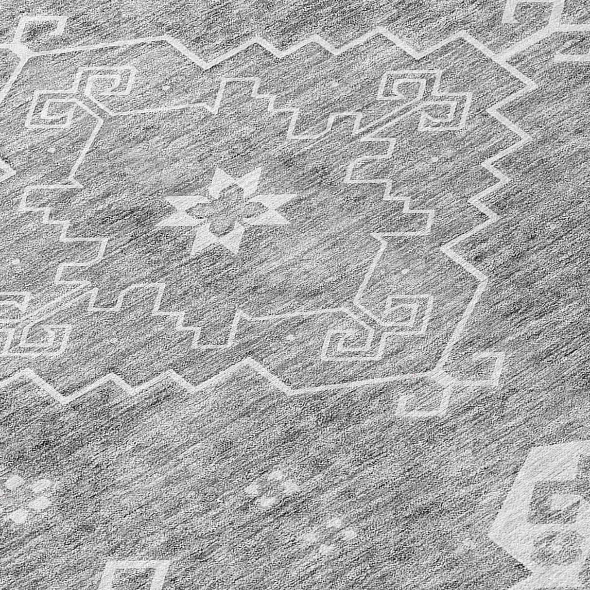 Machine Washable Indoor/ Outdoor Chantille Traditional Boho Rug