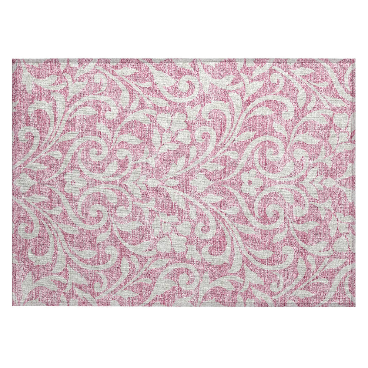 Machine Washable Indoor/ Outdoor Chantille Traditional Elegant Rug