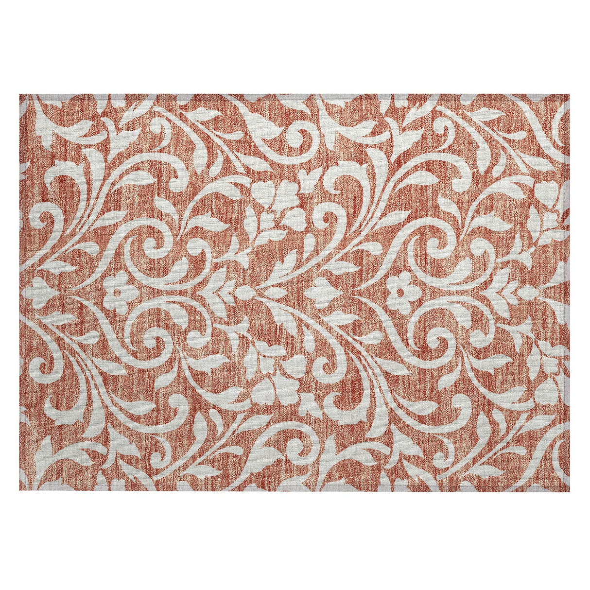 Machine Washable Indoor/ Outdoor Chantille Traditional Elegant Rug