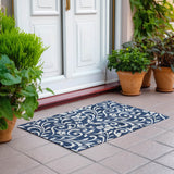 Machine Washable Indoor/ Outdoor Chantille Traditional Elegant Rug