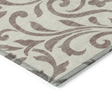 Machine Washable Indoor/ Outdoor Chantille Traditional Elegant Rug