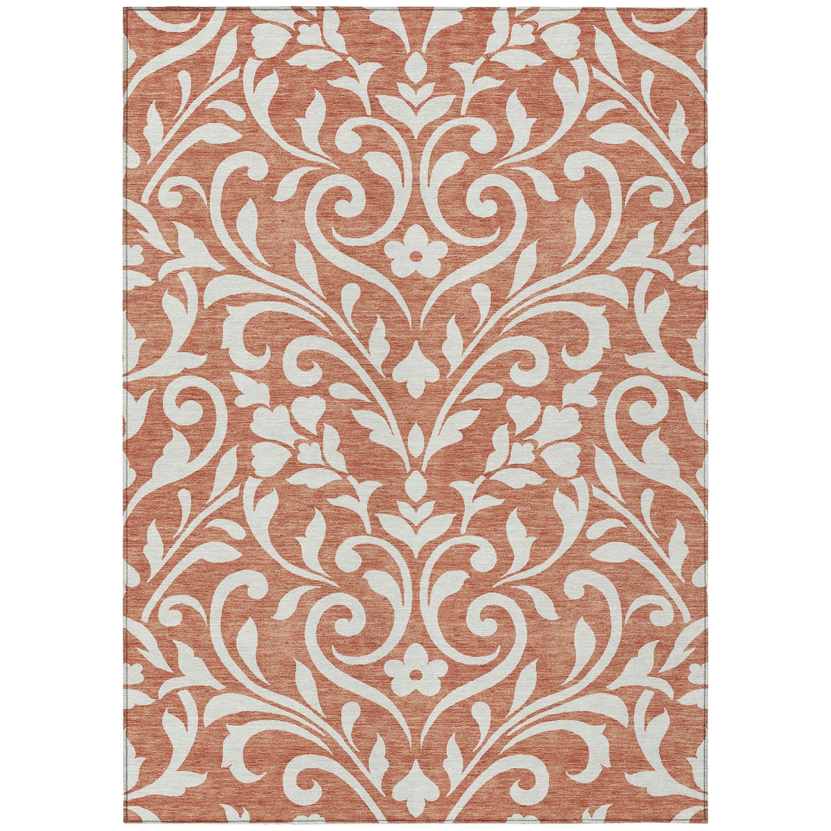 Machine Washable Indoor/ Outdoor Chantille Traditional Elegant Rug