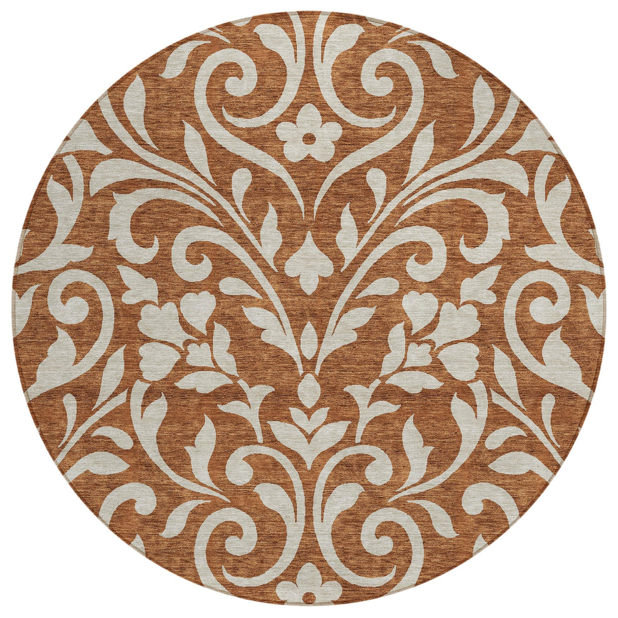 Machine Washable Indoor/ Outdoor Chantille Traditional Elegant Rug