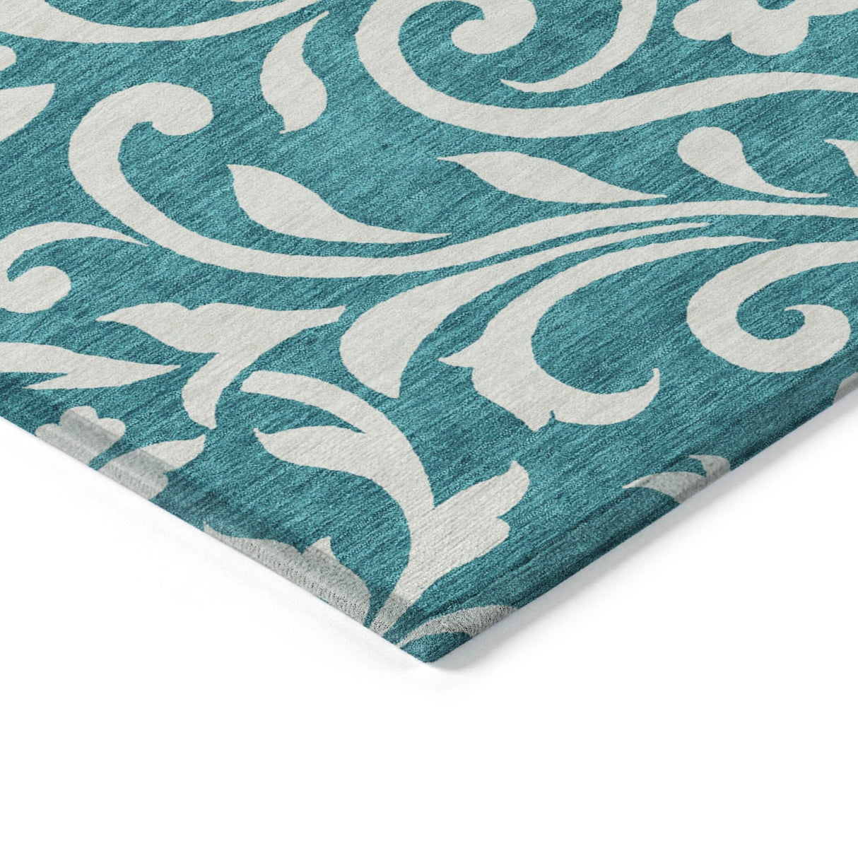 Machine Washable Indoor/ Outdoor Chantille Traditional Elegant Rug