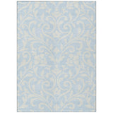Machine Washable Indoor/ Outdoor Chantille Traditional Elegant Rug