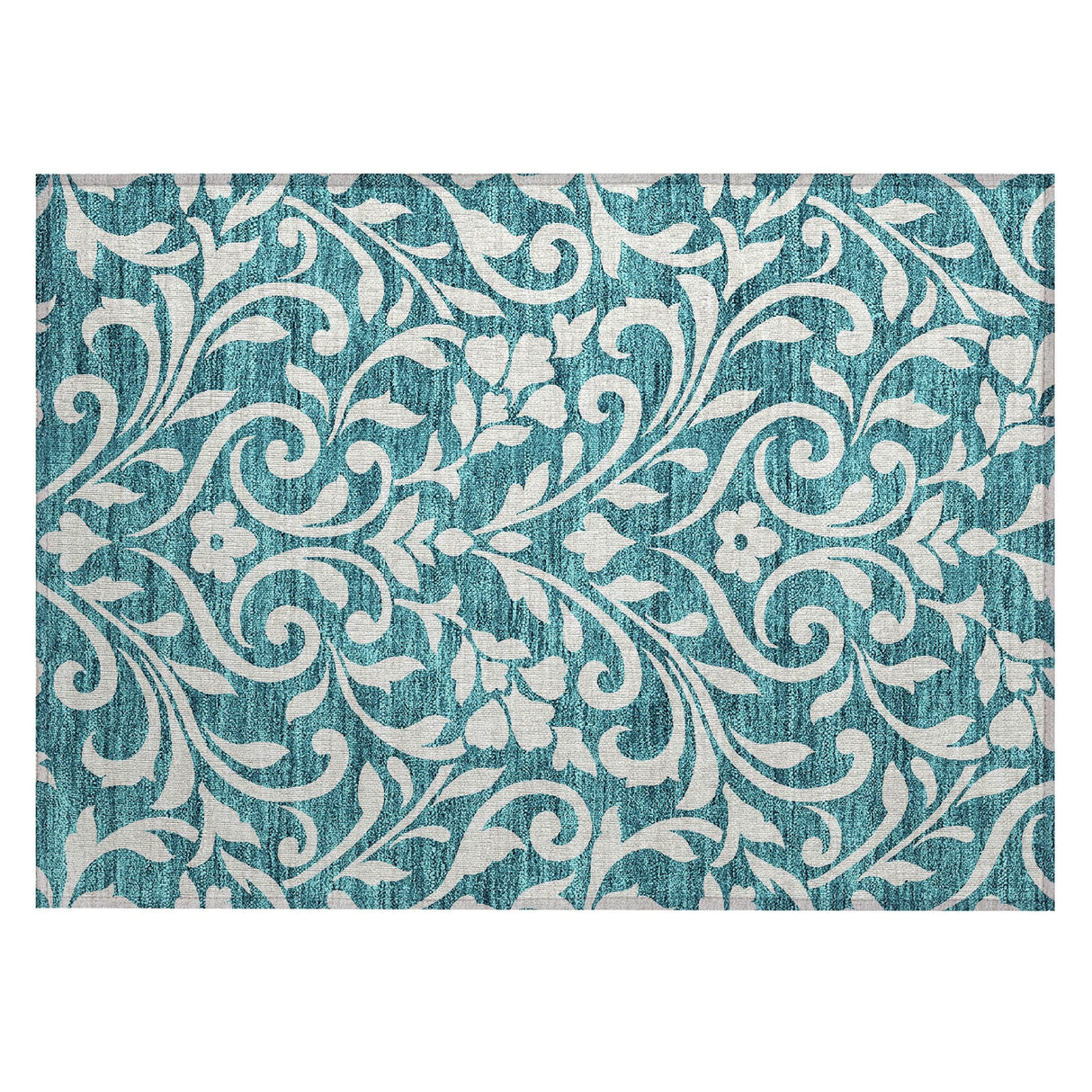 Machine Washable Indoor/ Outdoor Chantille Traditional Elegant Rug