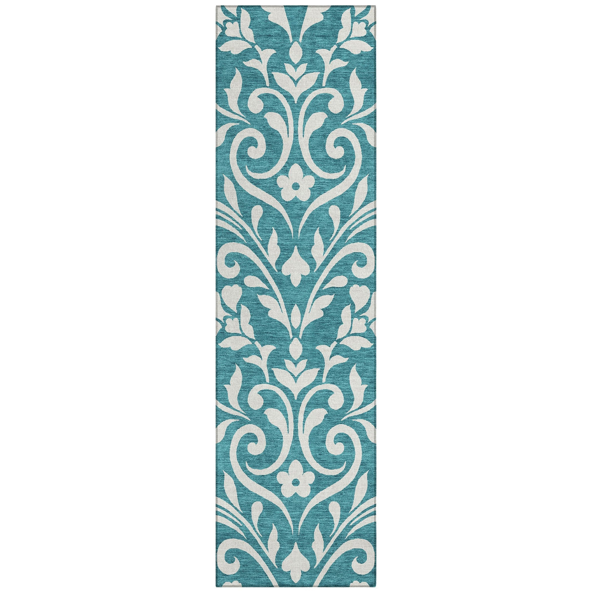 Machine Washable Indoor/ Outdoor Chantille Traditional Elegant Rug